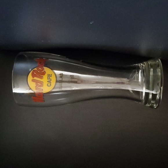 Hard Rock Cafe DALLAS Logo Pint Glass - Picture 1 of 3